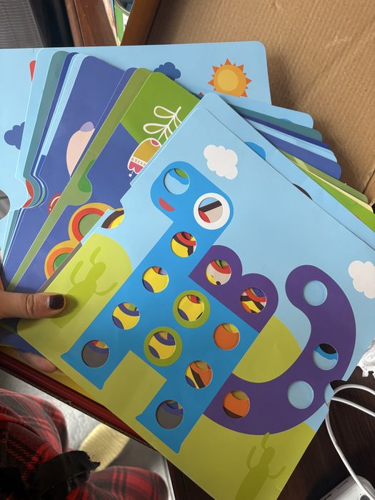 Мозаїка 46 деталей fun game 12 карток