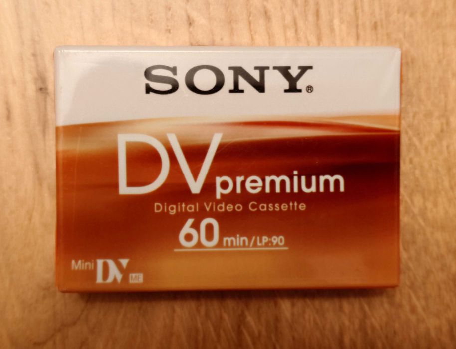 kaseta magnetyczna SONY DV premium 60 minut do kamer video
