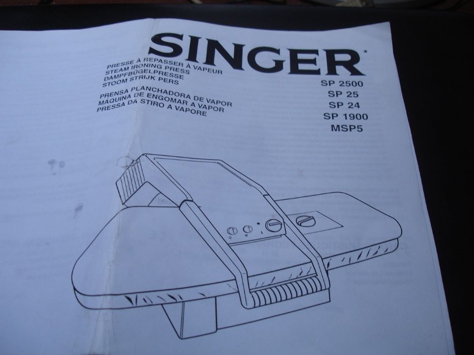 SINGER - Engomar a Vapor