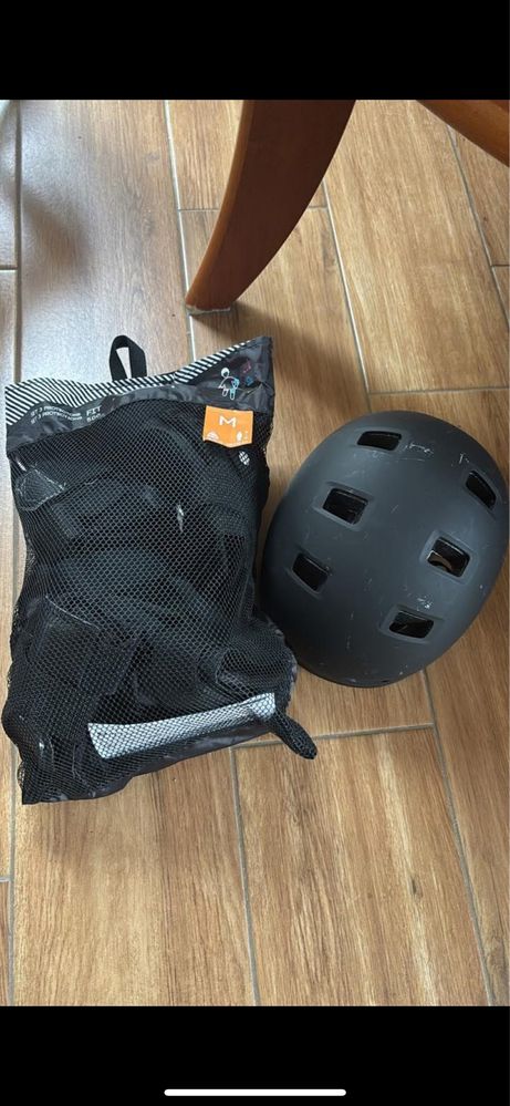NOWE rolki Oxelo rozmiar 39 + kask i ochraniacze
