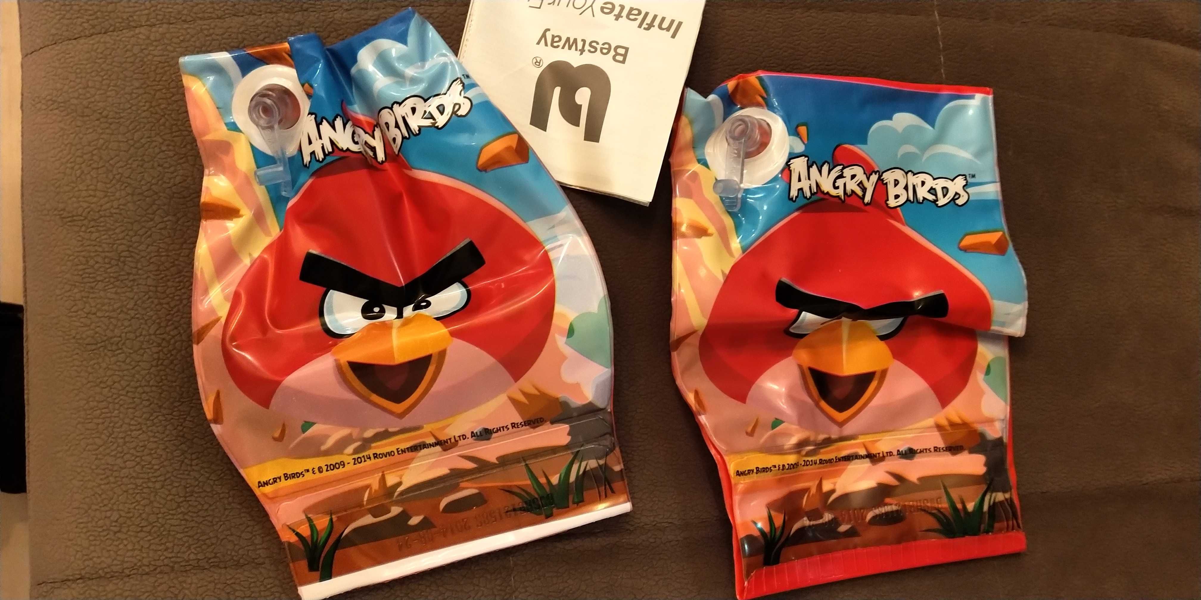 Rękawki do pływania dla dzieci 3-6lat z motywem Angry Birds