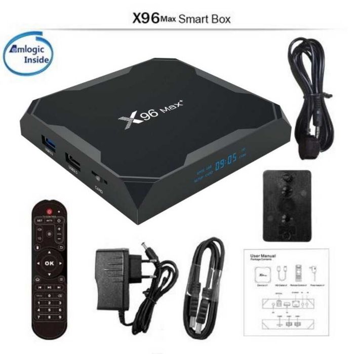 Стабільна приставка X96 MAX Plus 2гб / 16Гб Android 9 тв бокс