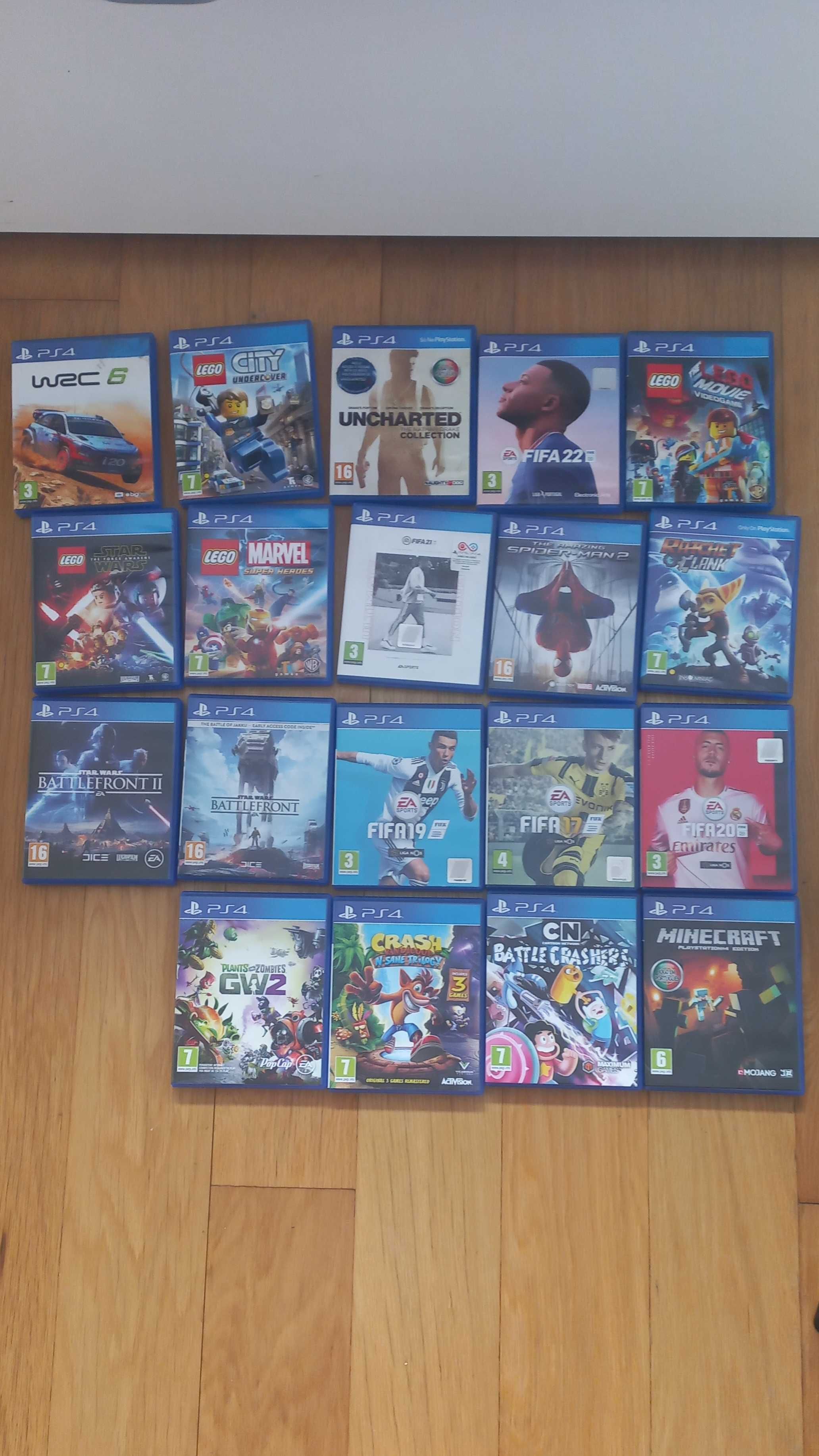 PS4 1TB, comando DualShock 4, 19 jogos
