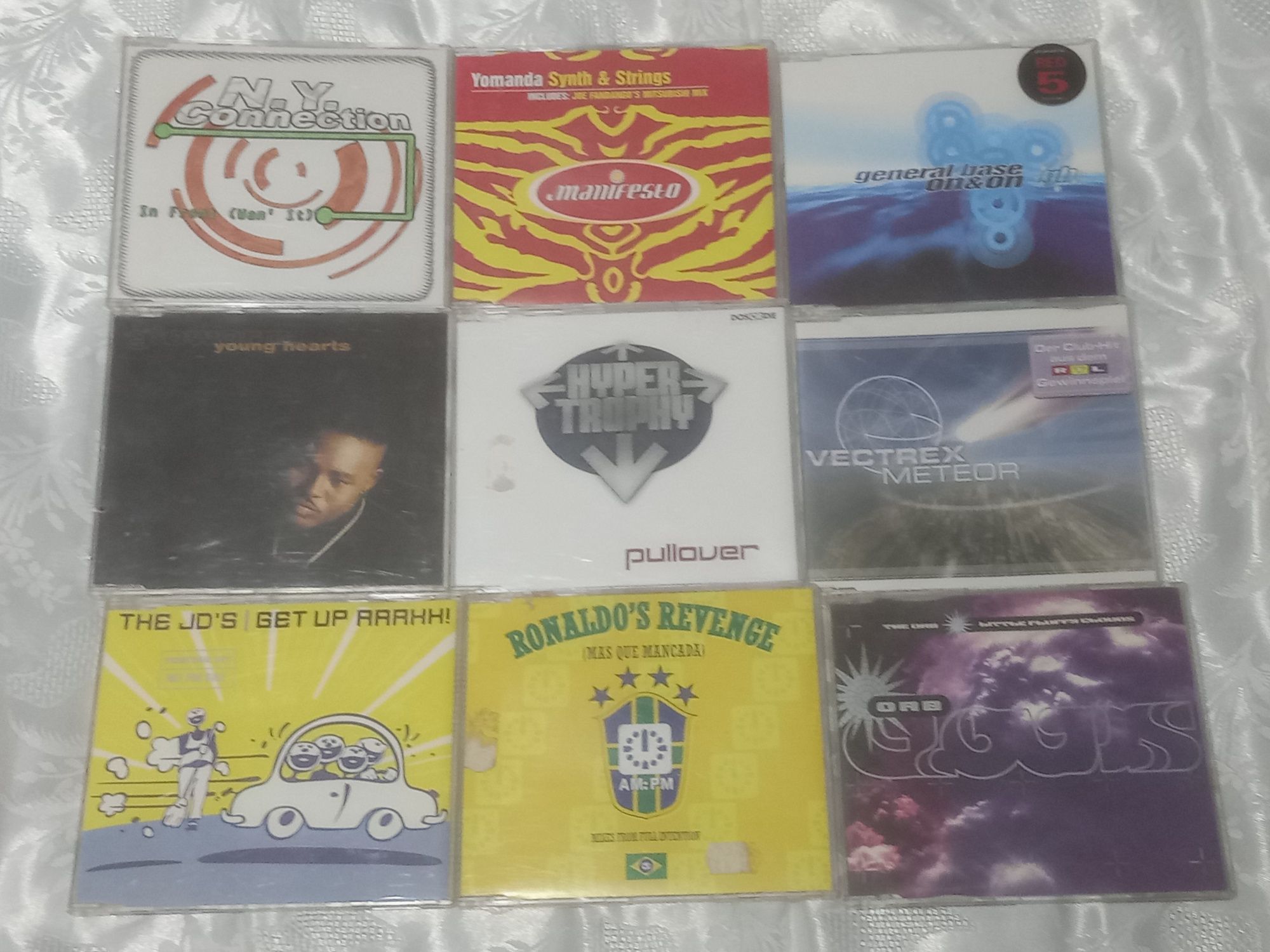 Lote CDs Dance Music com uso