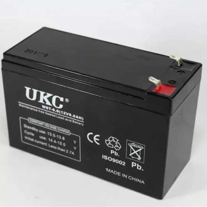 Свинцово-кислотная аккумуляторная батарея 12V 9A для  бесперебойников