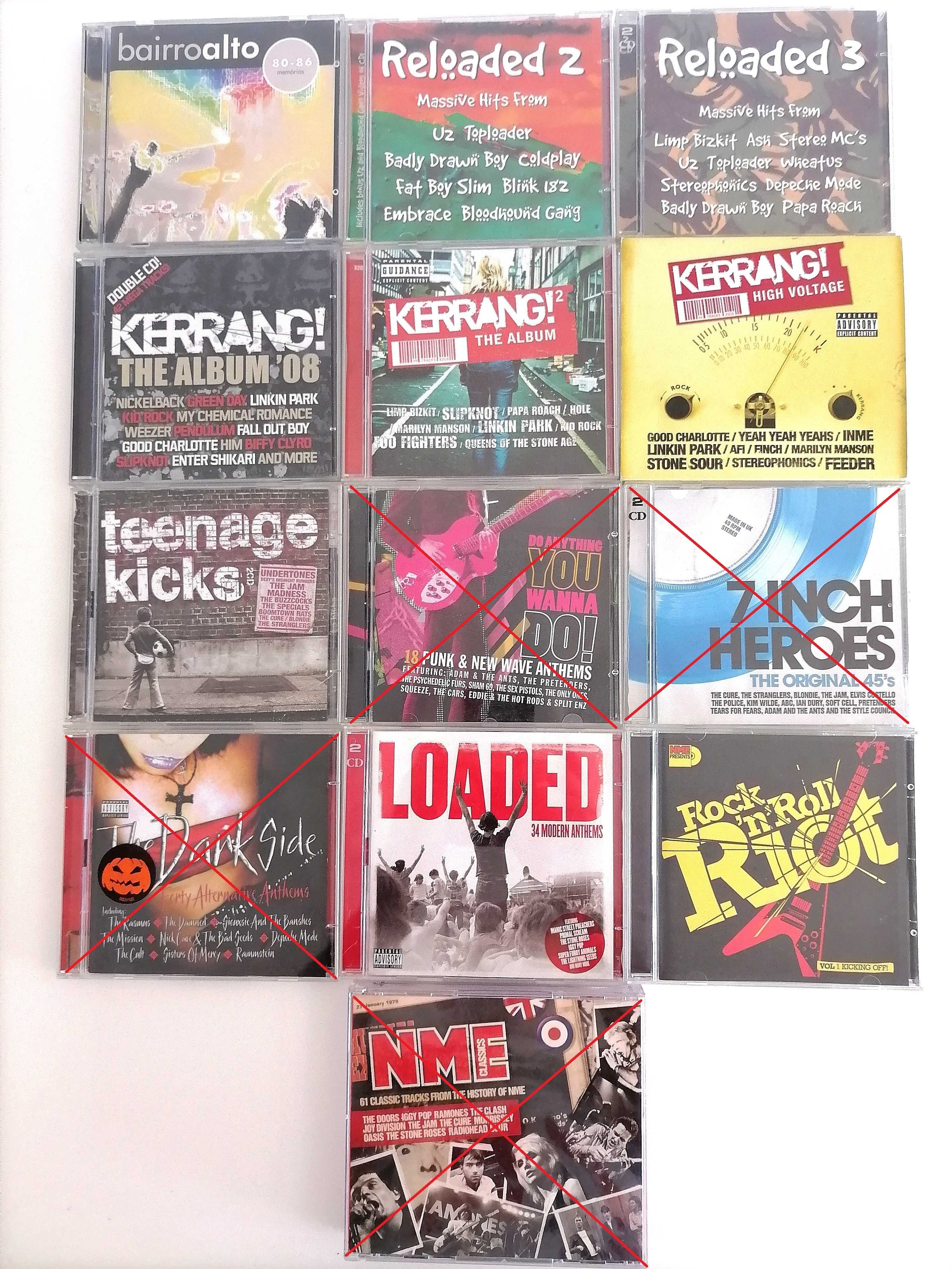 CDs Musica Pop Punk Rock Alternativo Gotico Coletanea