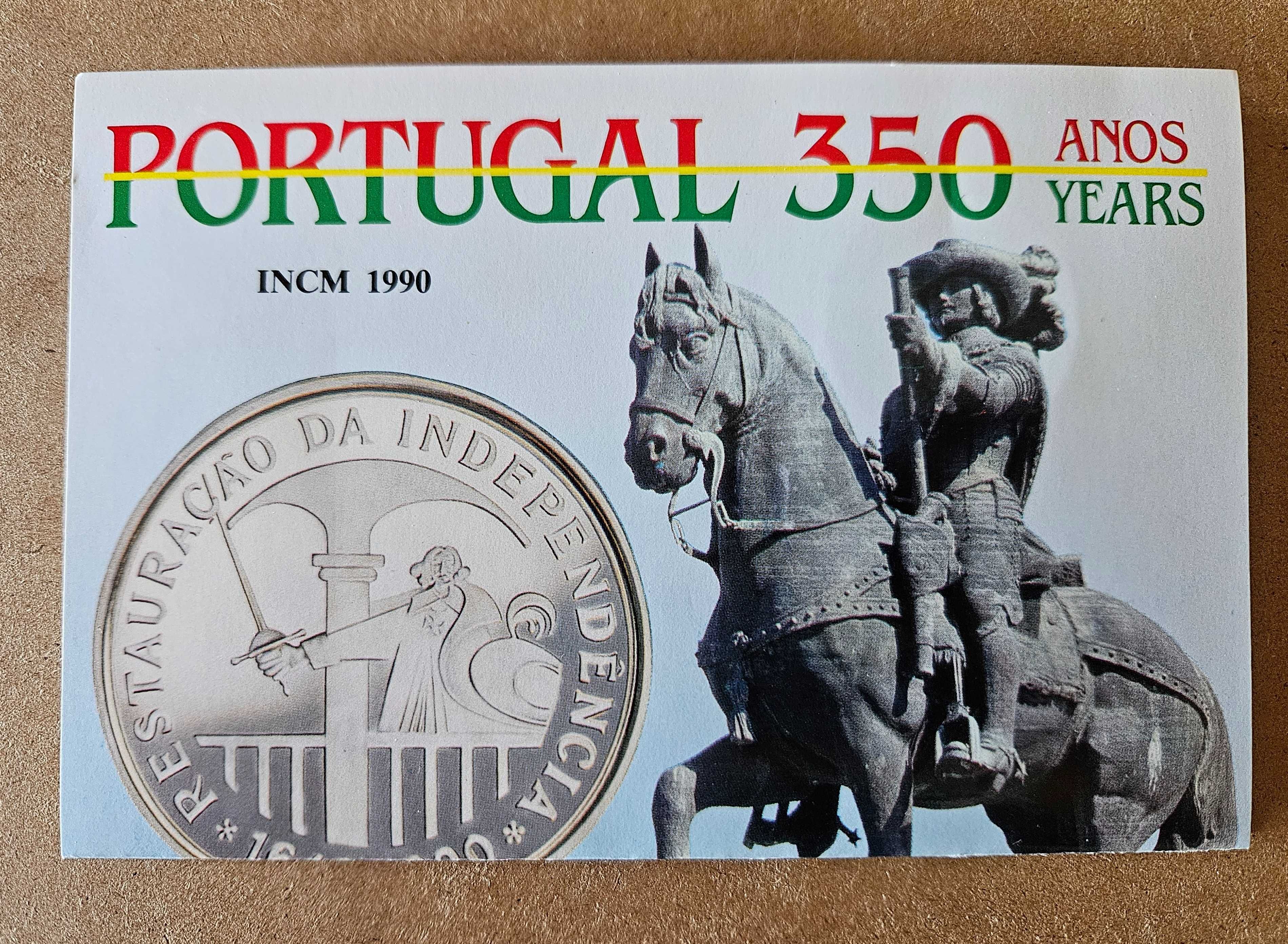 Moeda comemorativa 350 anos Restauração da Independência - 250 escudos