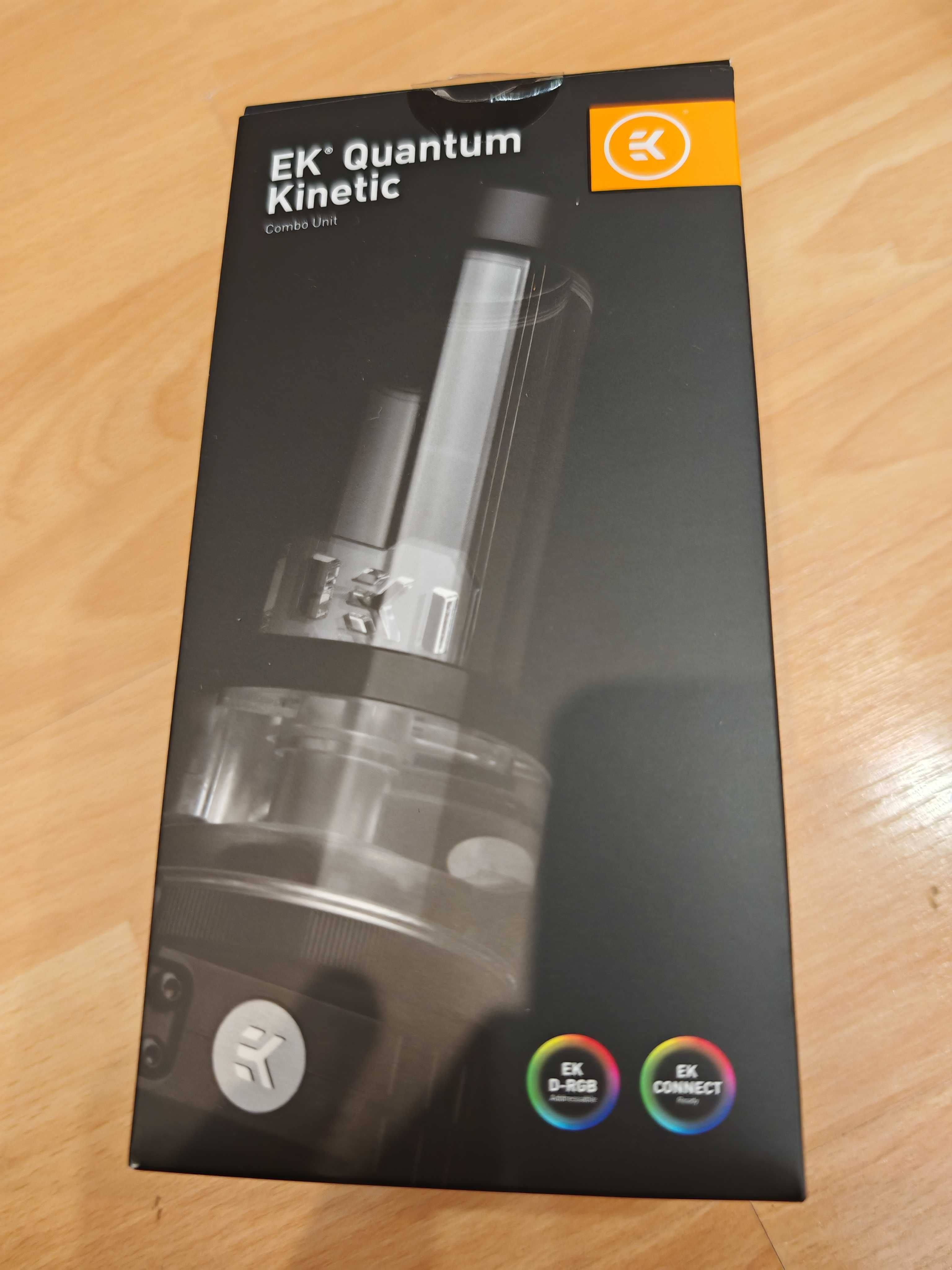 Помпа з резервуаром EK-Quantum Kinetic TBE 200 D5 PWM D-RGB для ПК