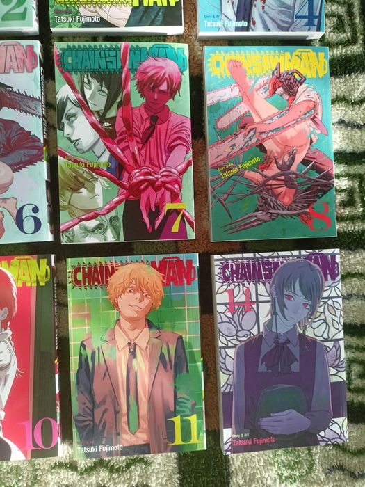 Манга Chainsaw Man том 1-18