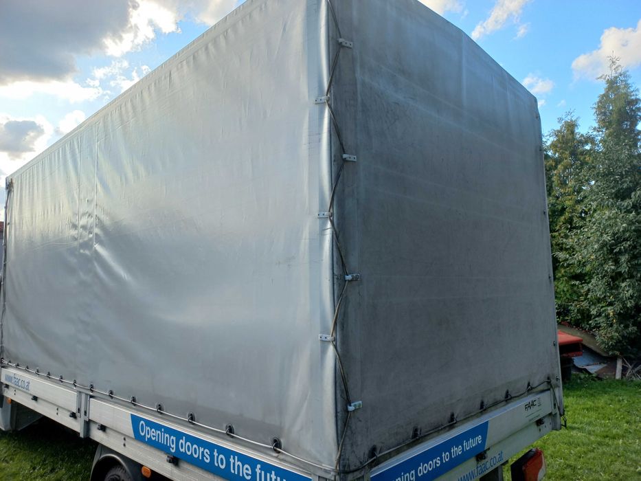 Zabudowa firanka BUS – aluminiowa, 465×210×220 cm