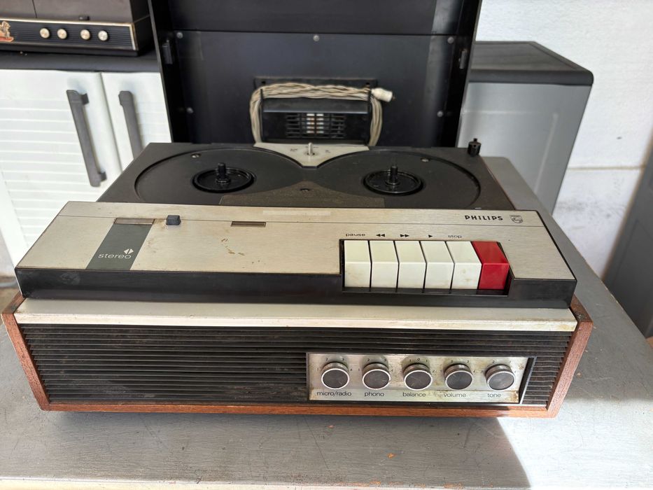 Gravador/ Rebobinador Philips ANTIGO