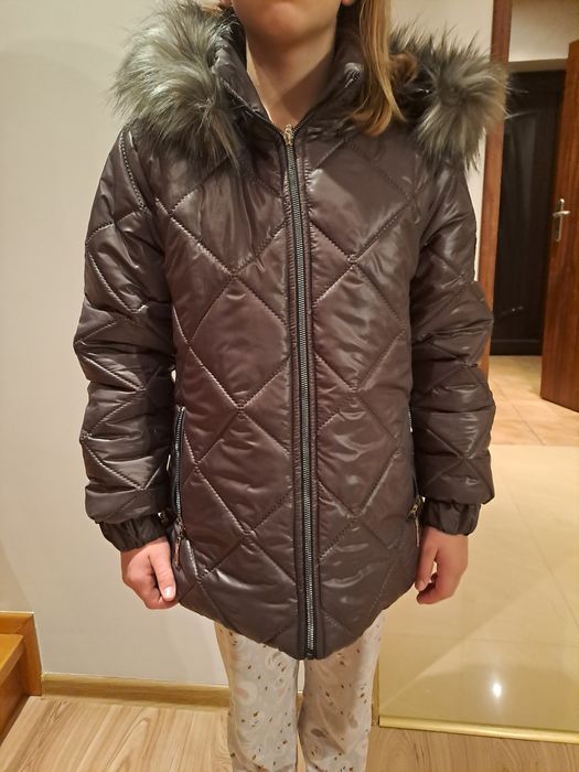 Kurtka zimowa dziewczęca