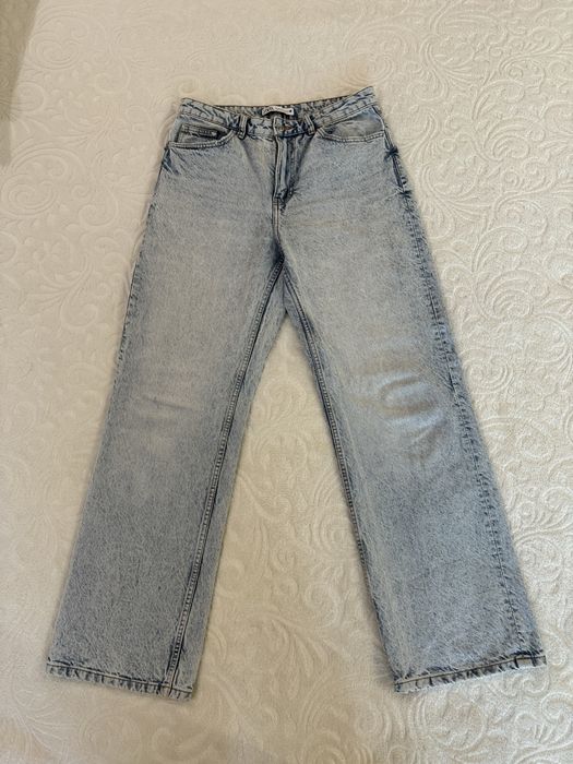Джинси ZARA,світло блакитні!!