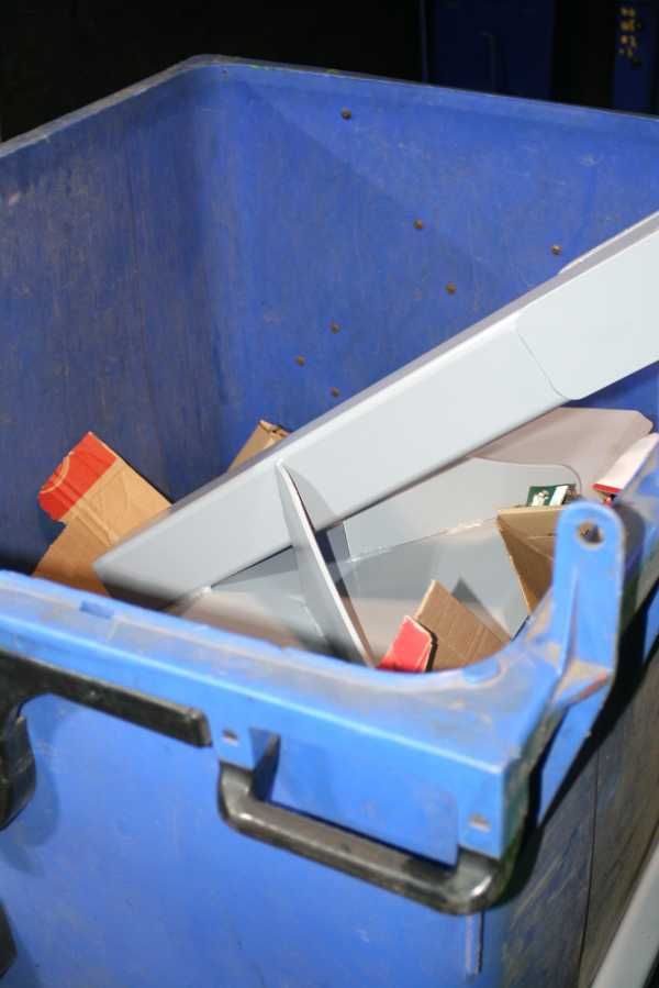 Prasa do odpadów komunalnych, prasa do śmieci 660l 700l 770l