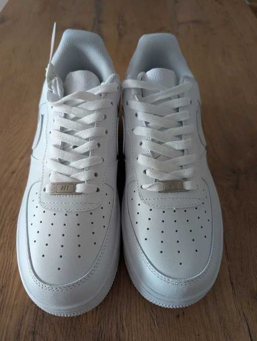 "Buty koszykówki "Nike_Air_Force_1_Low_'07_White_Roz.45