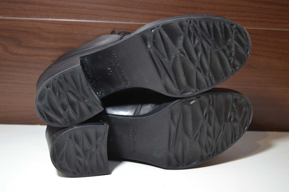 vagabond 40р  ботинки кожаные зимние ботильоны на меху.