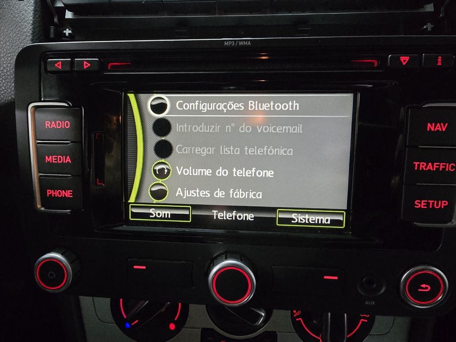 Radio vw seat rns315 bluetooth