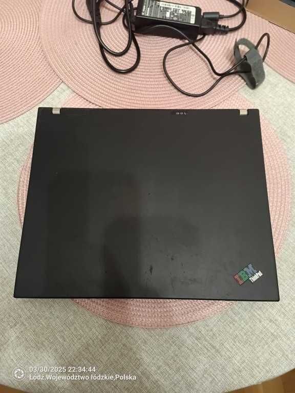 IBM ThinkPad T60 nowa bateria i klawiatura
