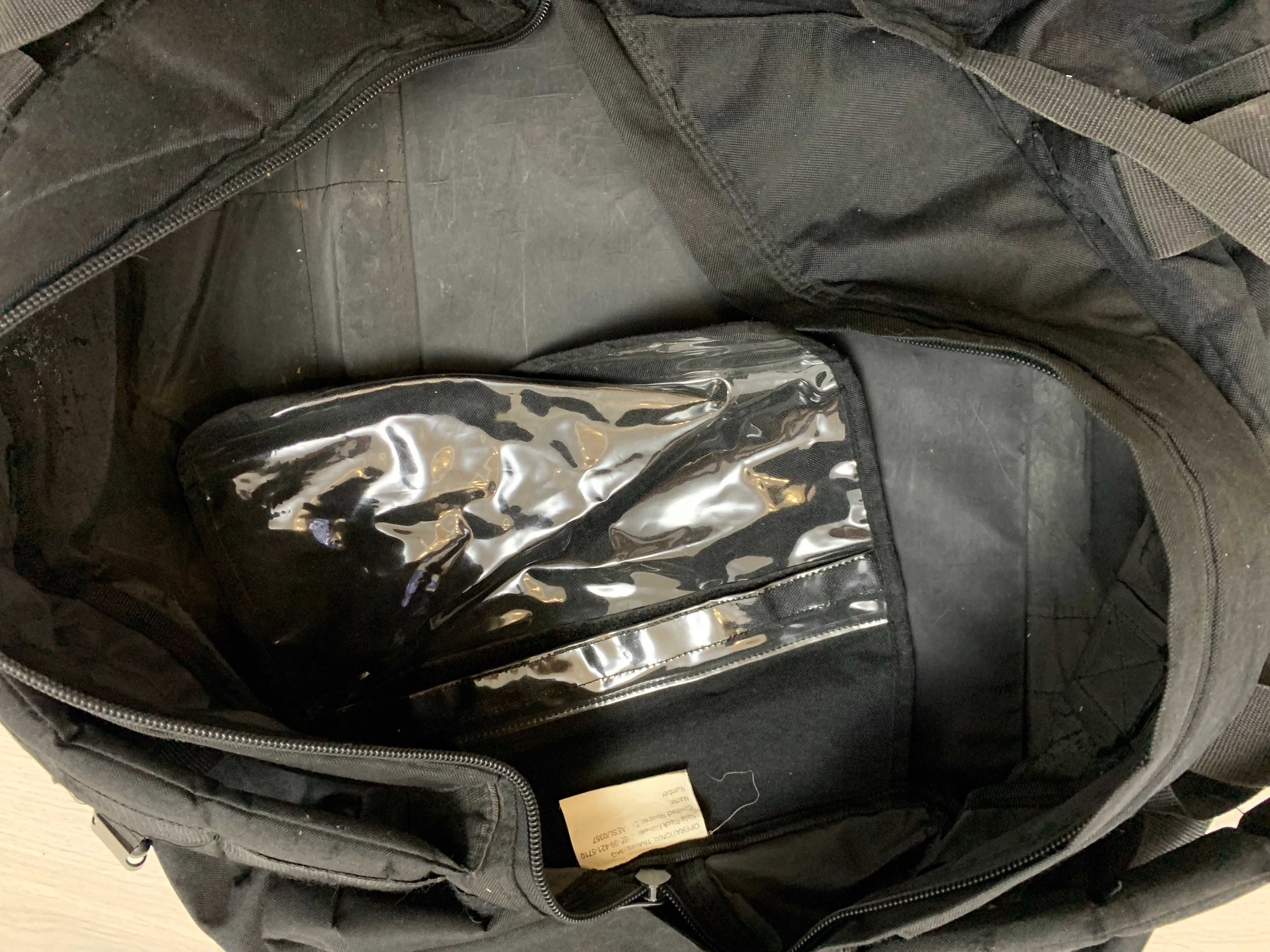 Тактична сумка-рюкзак 100л Британська "LEAPERS Ranger Fiel"чорний.