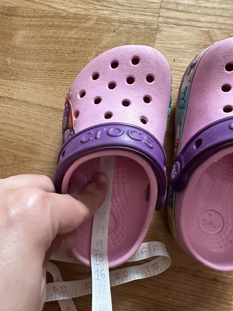 Crocs c 6 на дівчинку , девочку 13 см 14 см