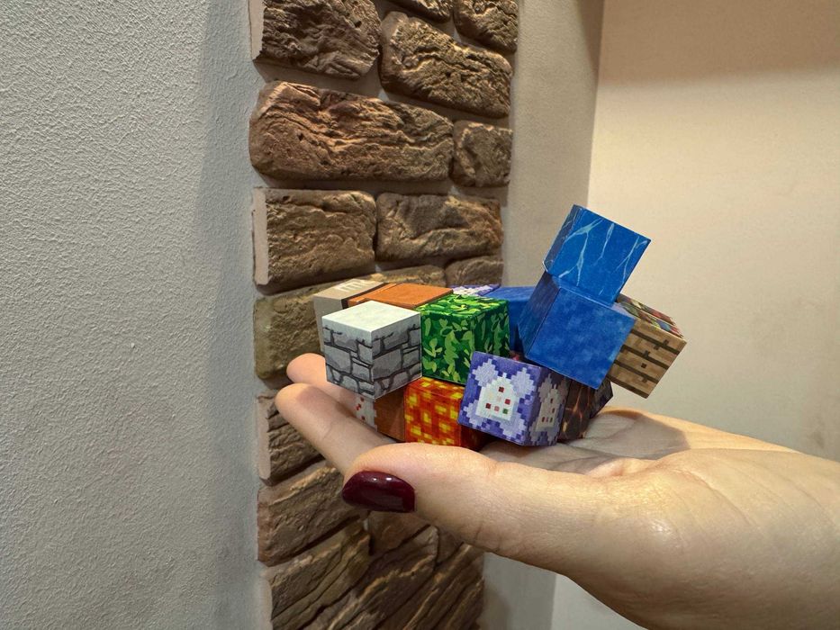 Магнітний конструктор Майнкрафт 300 блоків  для  дітей