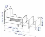 Lożko dziecięce Busunge Ikea