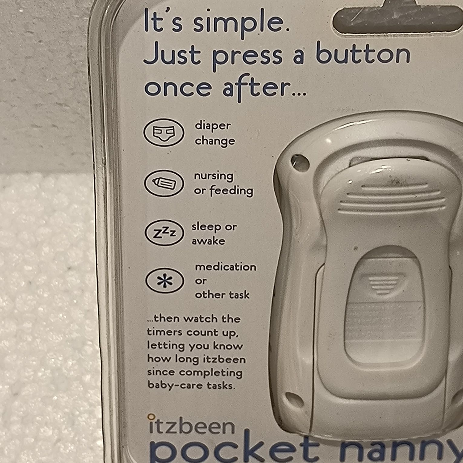 Itzbeen Pocket Nanny Baby Care Temporizador Alarm Lembrete Alimentação