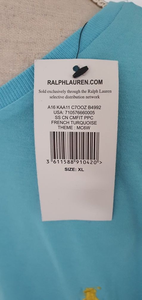 Koszulka Ralph Lauren rozmiar XL Oryginalna t-shirt