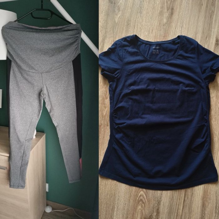 Paczka ubrań ciążowych Lidl Esmara Crivit M/L