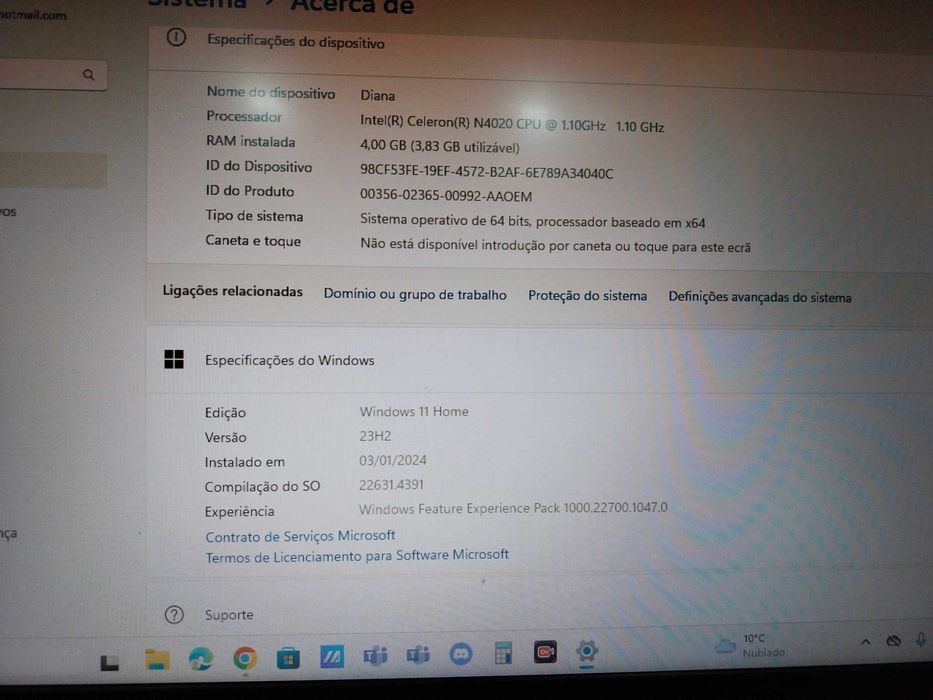 Pc Asus como novo