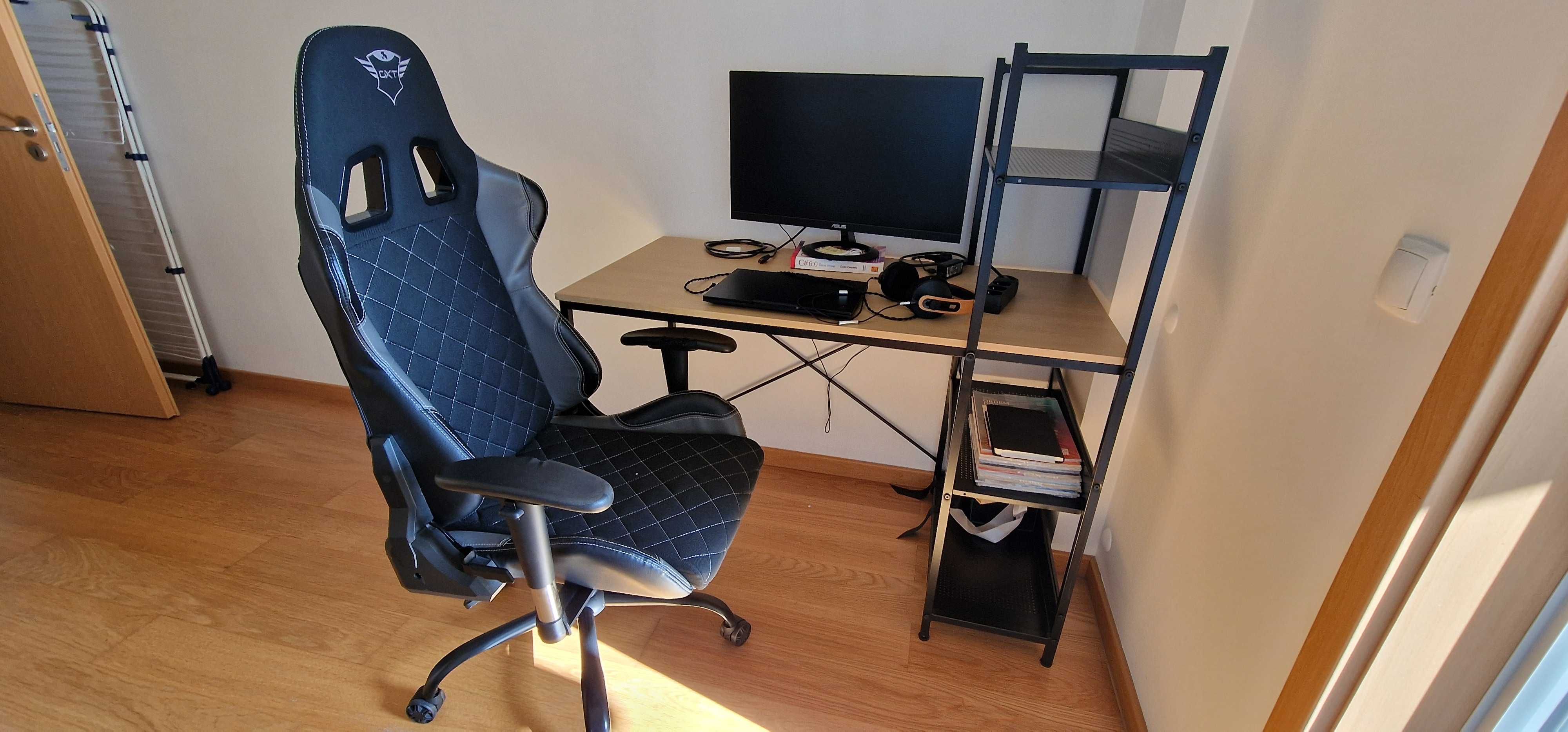 Secretaria e cadeira gamer gxt