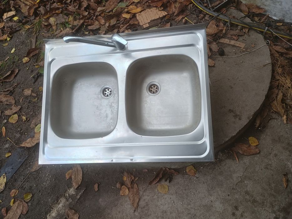 Zlewozmywak dwukomorowy