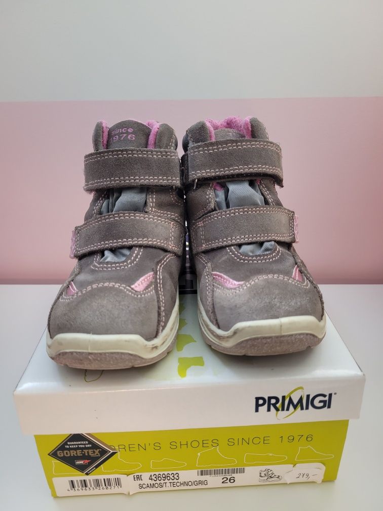 r. 26 Buty zimowe śniegowce kozaki Primigi Goretex