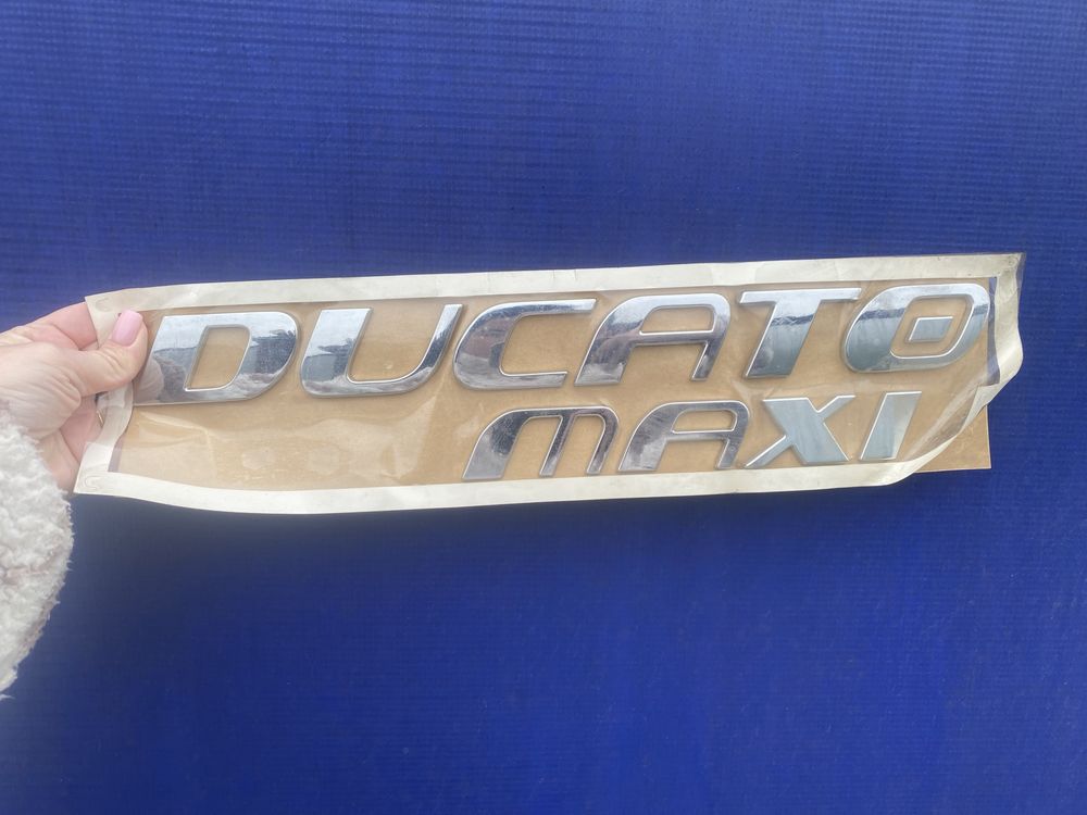 Emblemat  Napis  Znaczek  Logo FIAT DUCATO MAXI