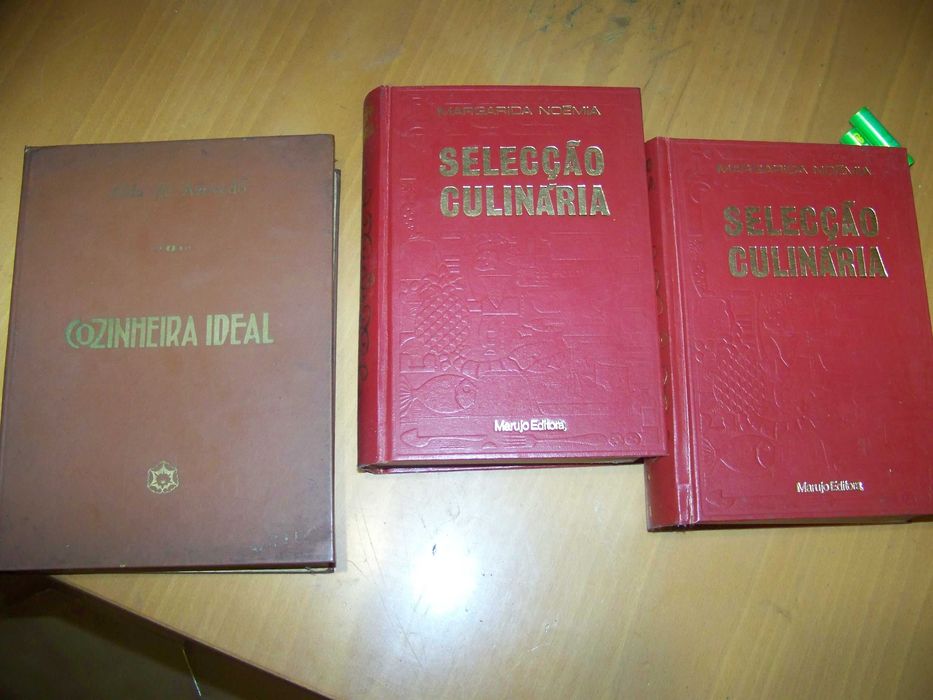 livro de culinária antigo - "a cozinheira ideal" de Alda Azevedo
