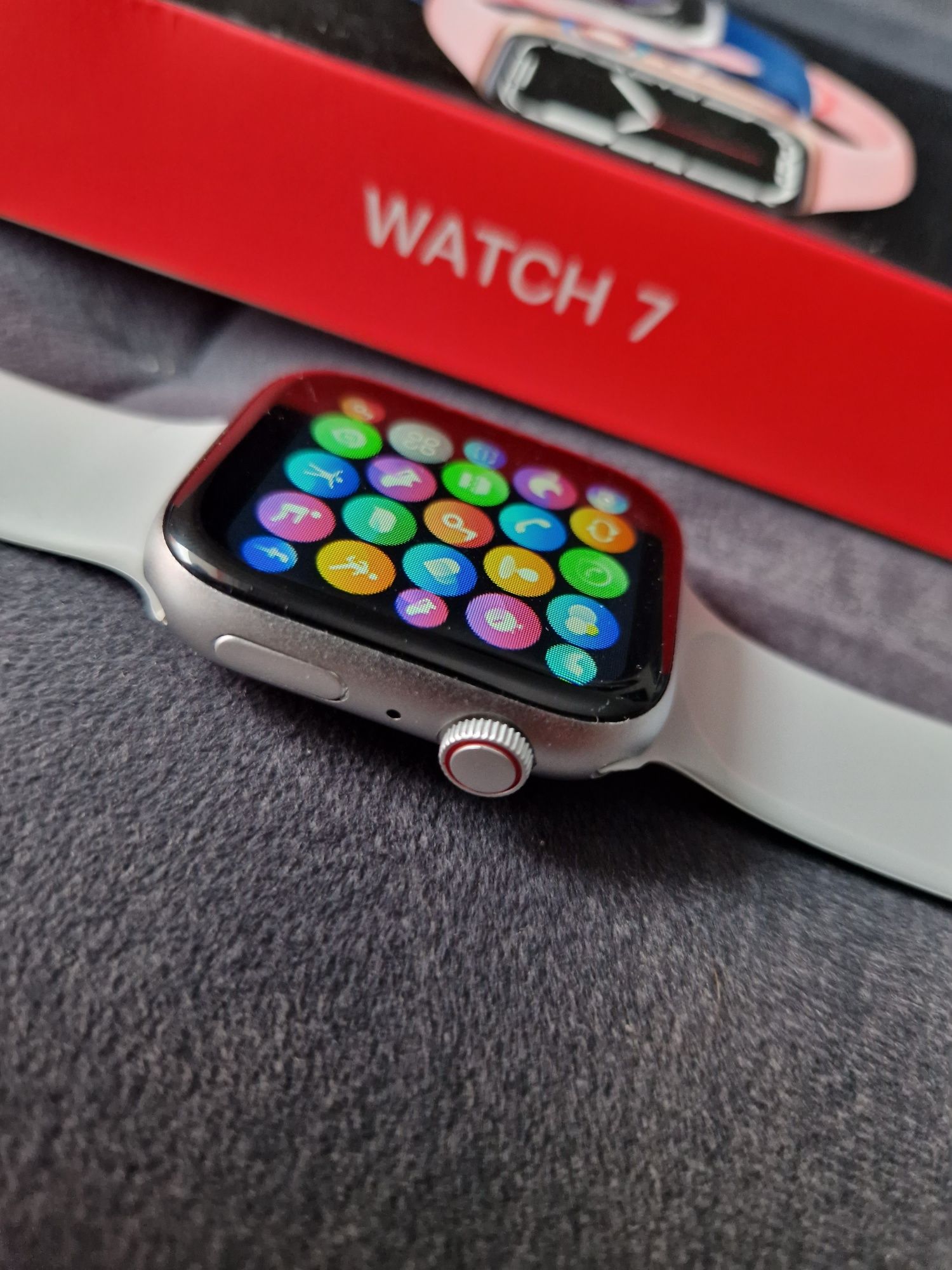 Smartwatch nowy szary pasek