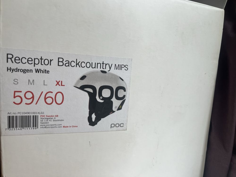 Гірськолижний шолом POC Receptor backcountry mips