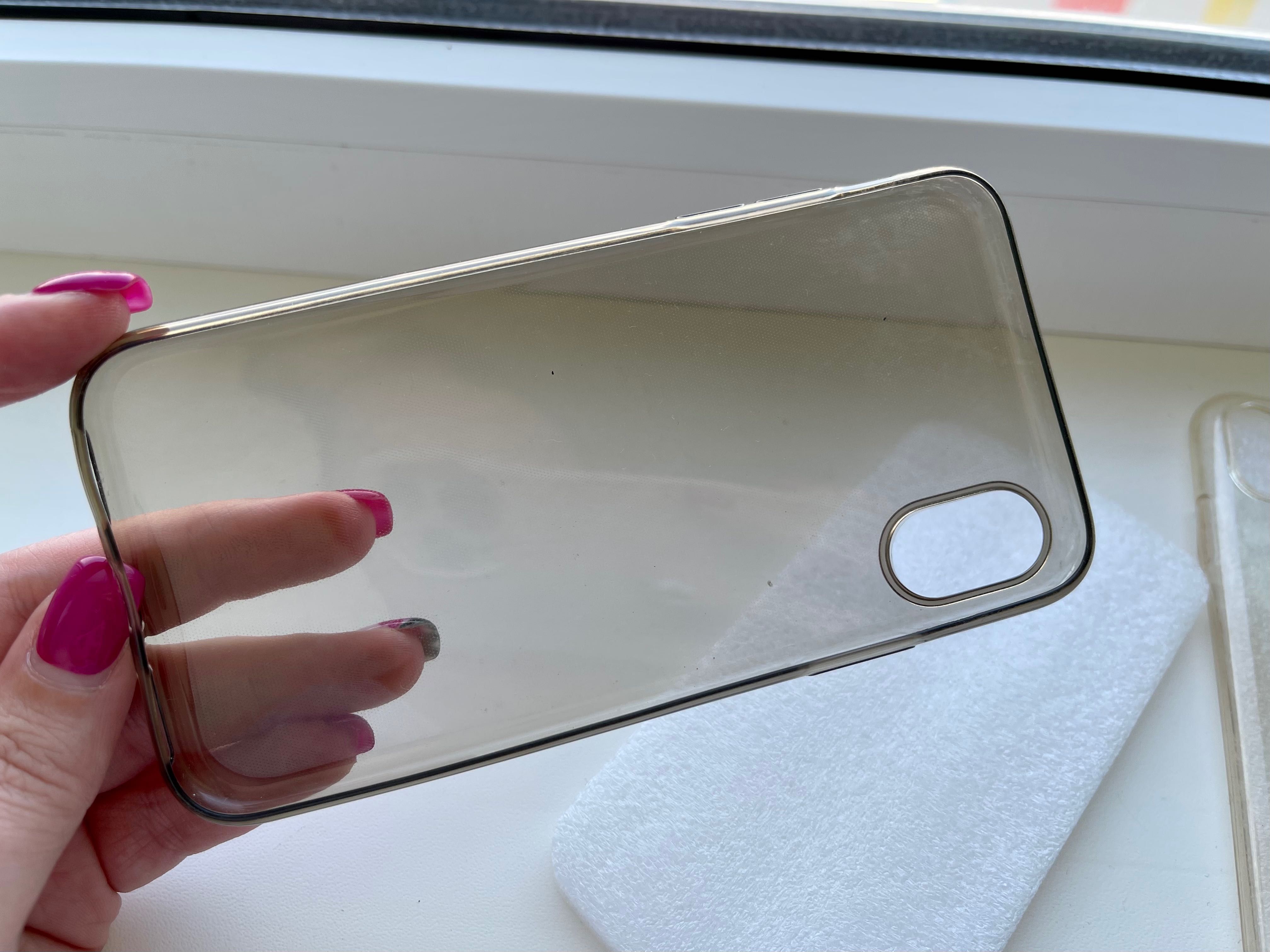 Чехол бампер silicone case для iPhone XS силікон пластик