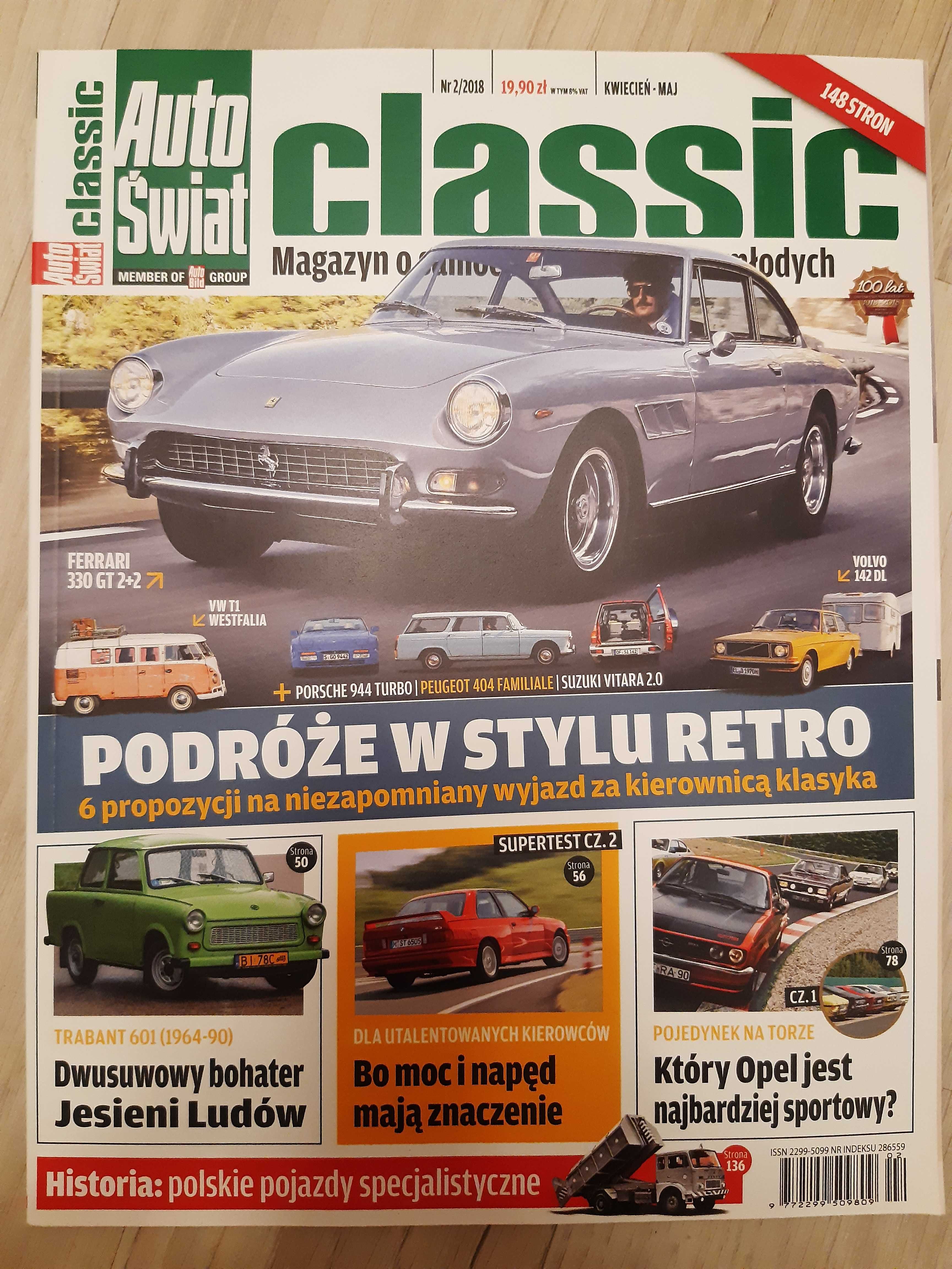 Auto Świat Classic 2/2018 nowy