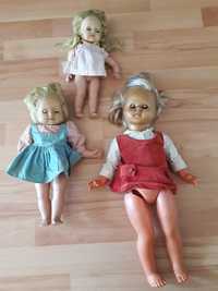 Stare winylowe  lalki z lat 60-70 tych płaczące sygnat. (Emaso) Antyki