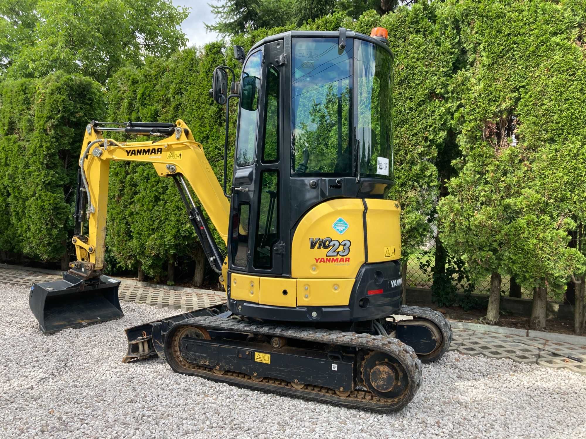 Mini Koparka Yanmar VIO 23 Minikoparka Bobcat E 27 Kubota KX 27