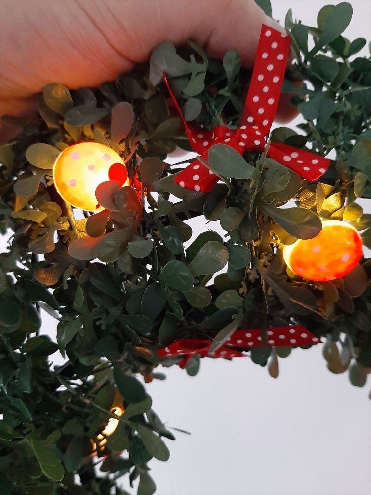 Anslut Girlanda LED świąteczna Boże Narodzenie wianek świąteczny