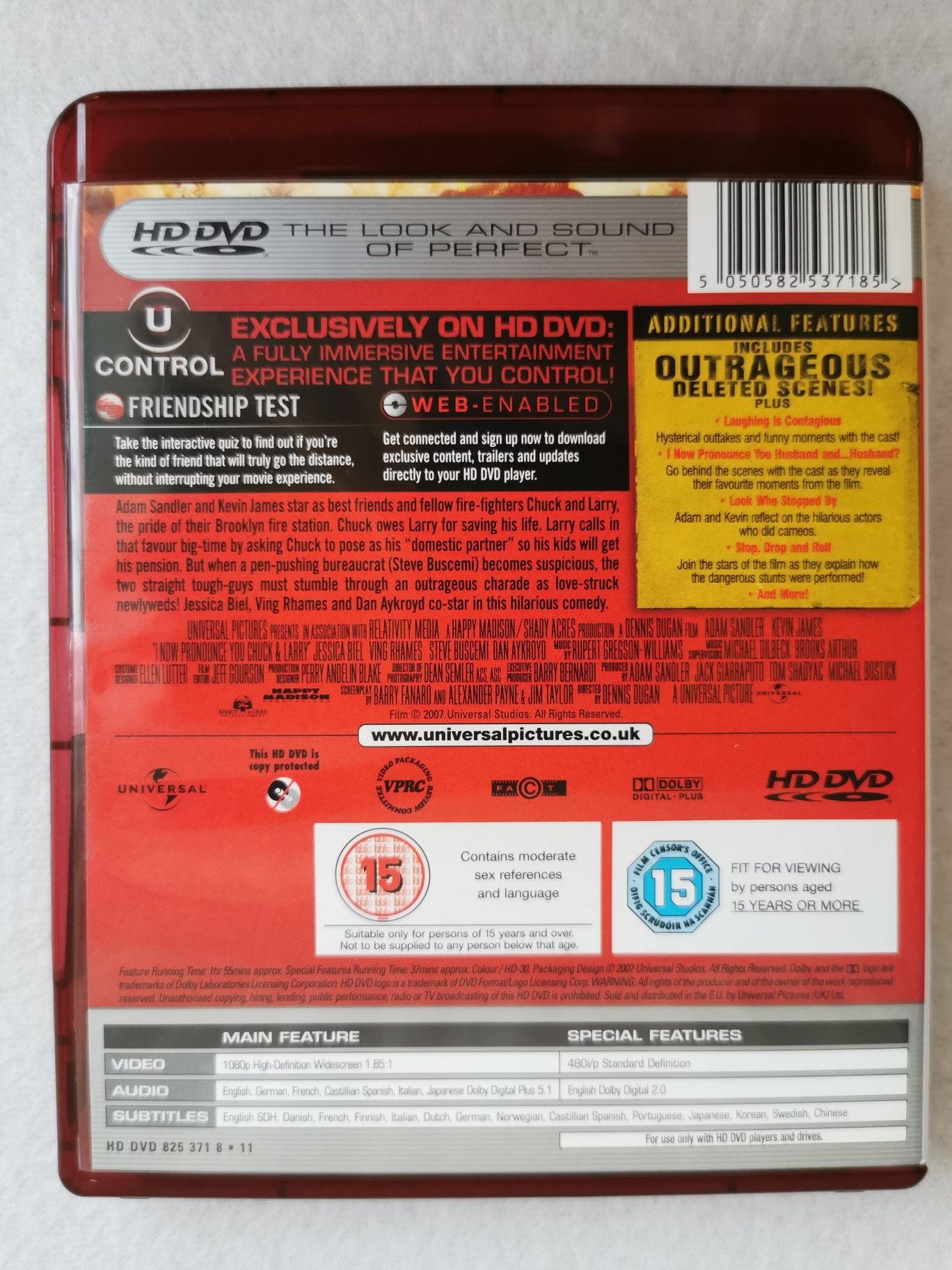 Państwo Młodzi Chuck i Larry HD-DVD (En) (2007)