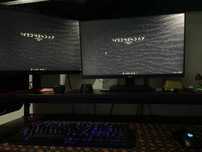 Mocny Komputer do gier + monitory + biurko