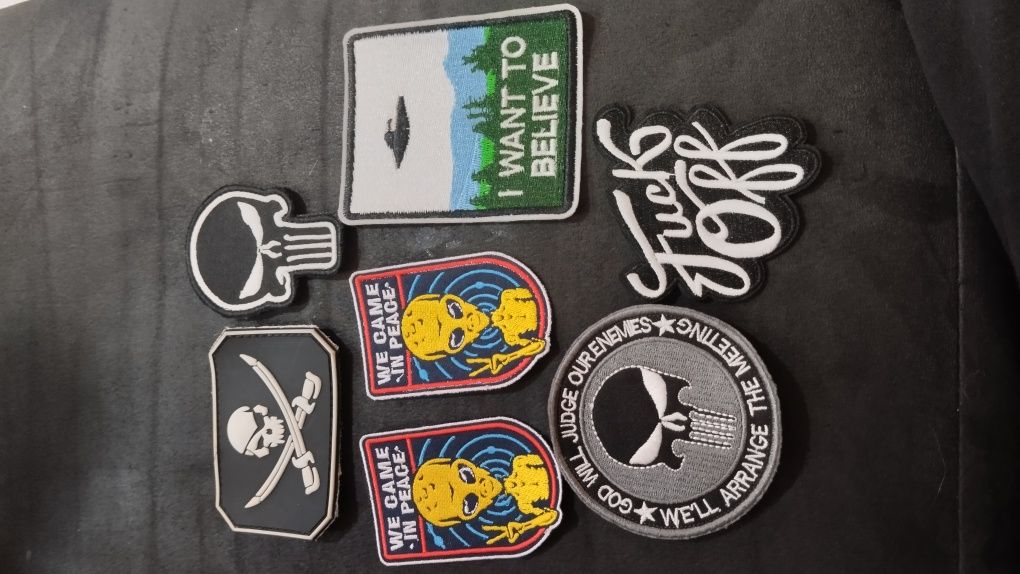 Pack patches velcro e quente