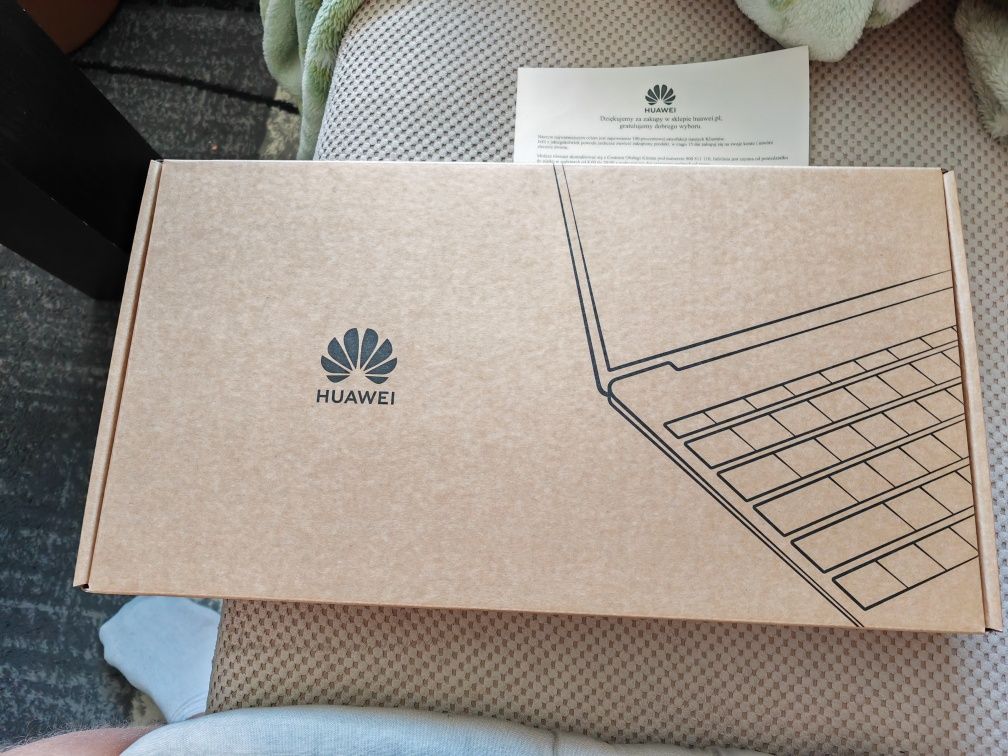 Laptop ultrabook Huawei matebook d15 i5 1155g7  16/512 nowy gwarancja.