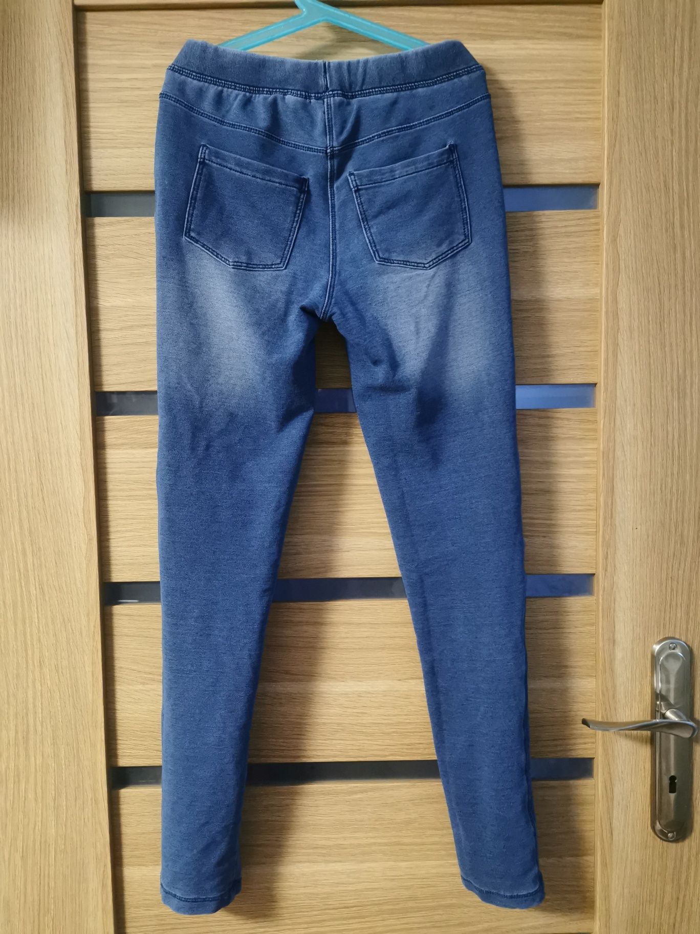 Elastyczne jeansy treginsy legginsy Pepperts Lidl 158/164 12/ 14 lat