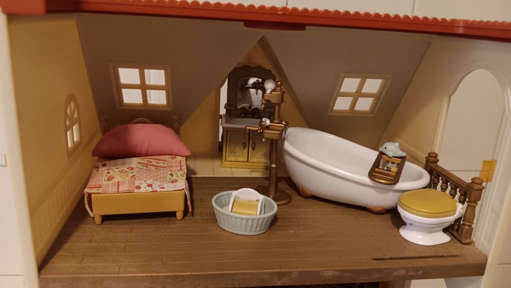 Casa de bonecas + Carro - Sylvanian Families