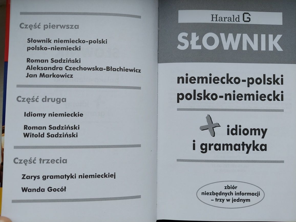 Słownik niemiecko- polski