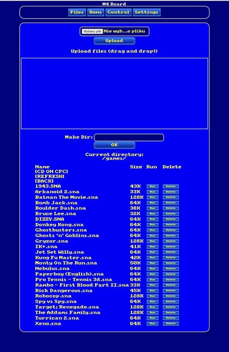 M4 Board do Amstrad'a CPC 646/6128 - Centronics
